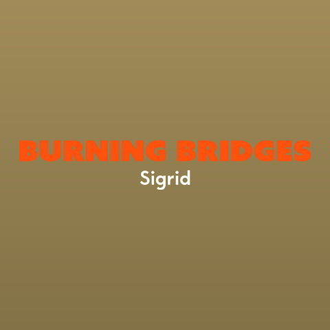 دانلود آهنگ Sigrid به نام Burning Bridges