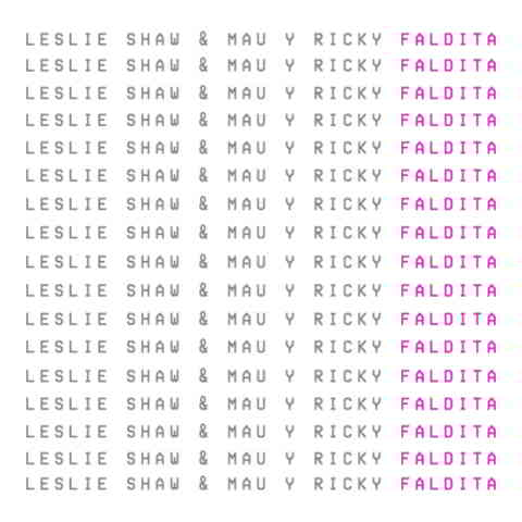 دانلود آهنگ Leslie Shaw & Mau y Ricky به نام Faldita