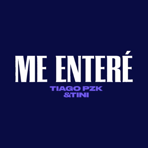 دانلود آهنگ Tiago PZK & TINI به نام Me Enteré