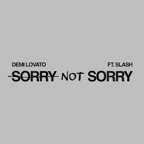دانلود آهنگ Demi Lovato به نام Sorry Not Sorry (Rock Version)
