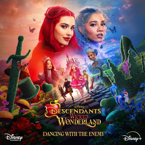 دانلود آهنگ Kylie Cantrall, Malia Baker, Liamani, Kiara Romero, Descendants – Cast, Disney به نام Dancing with the Enemy (From “Descendants: Wicked Wonderland”)
